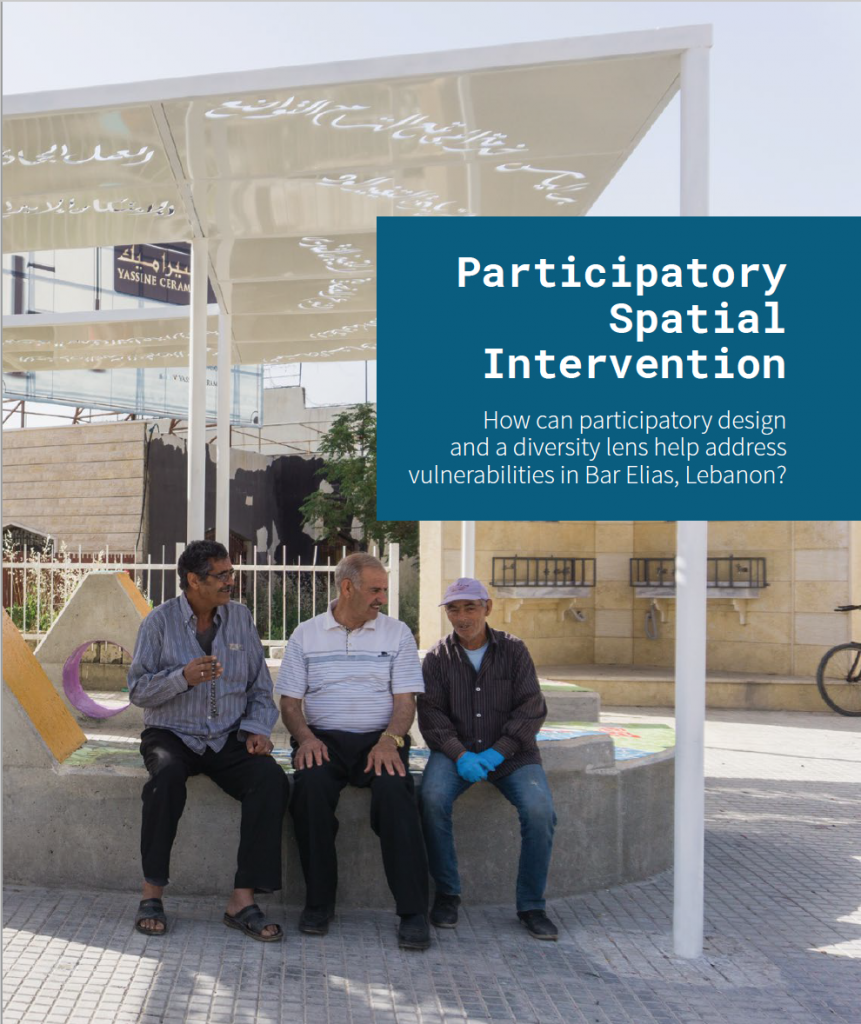 Cover of report "Participatory Spatial Intervention"